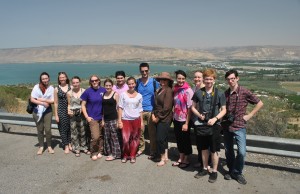 UE Group at the Sea of Galilee